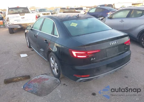 2019 Audi A4 45 Premium from USA, damaged, VIN WAUDNAF48KA023202